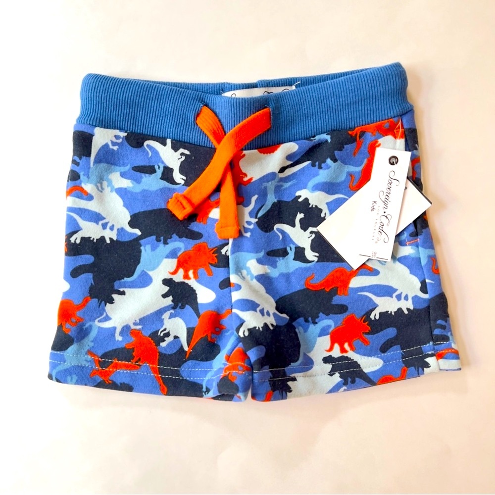 Sovereign Code Dinosaur Print Camo Shorts